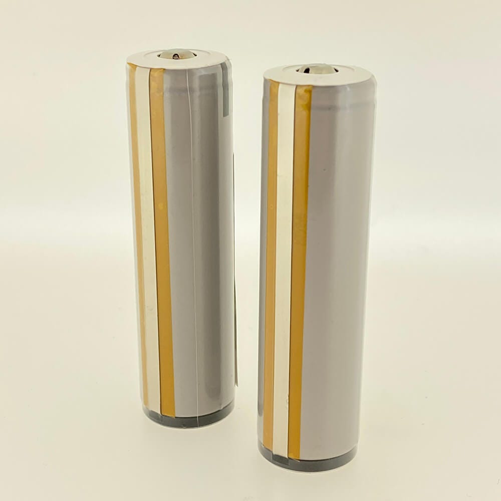 18650 Battery 3180mAh Button Top - Pair