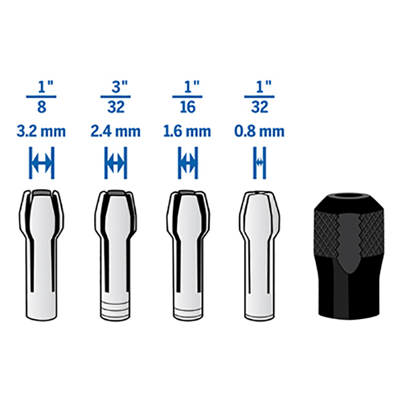 Quick Change Collet Nut Kit