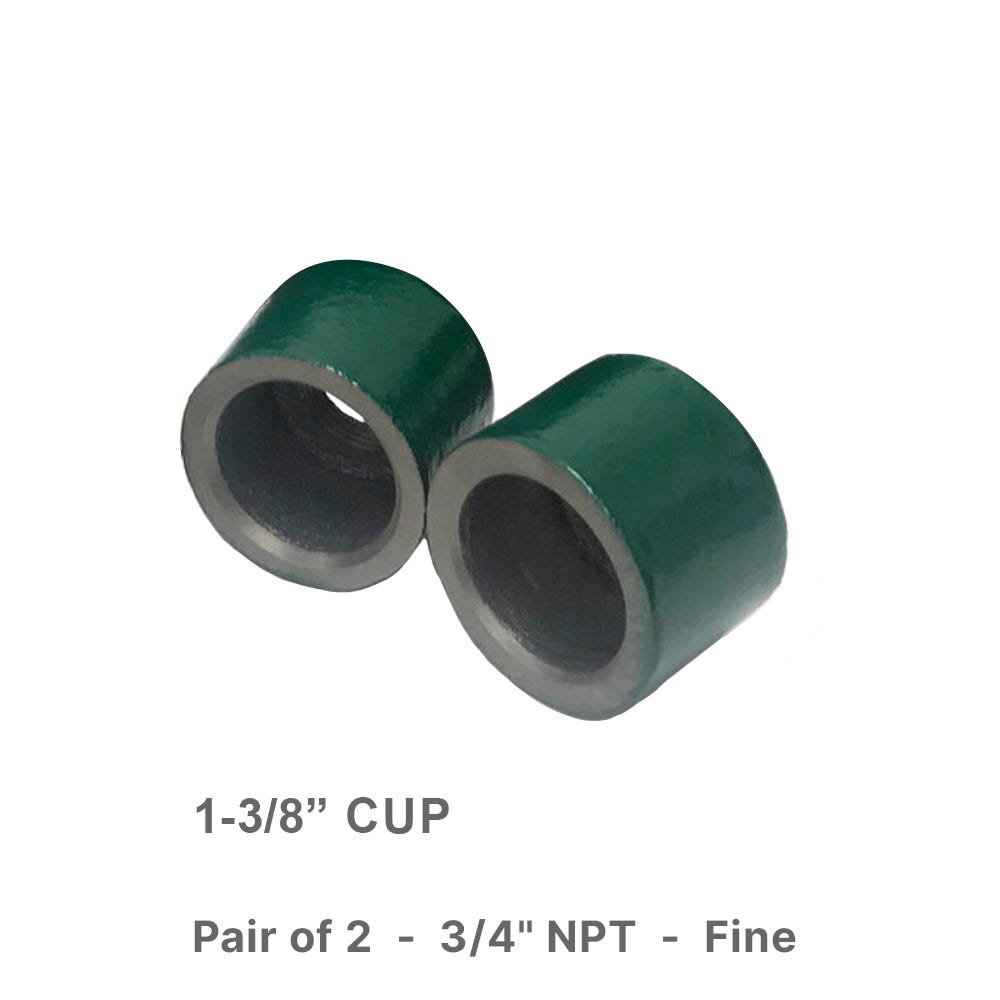 CAST IRON CUTTER CUPS: Covington
