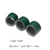 CAST IRON CUTTER CUPS: Covington