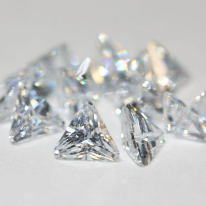 WHITE TRILLION Cubic Zirconia