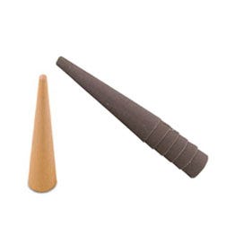 Sanger's 6 paper shells and wood mandrel