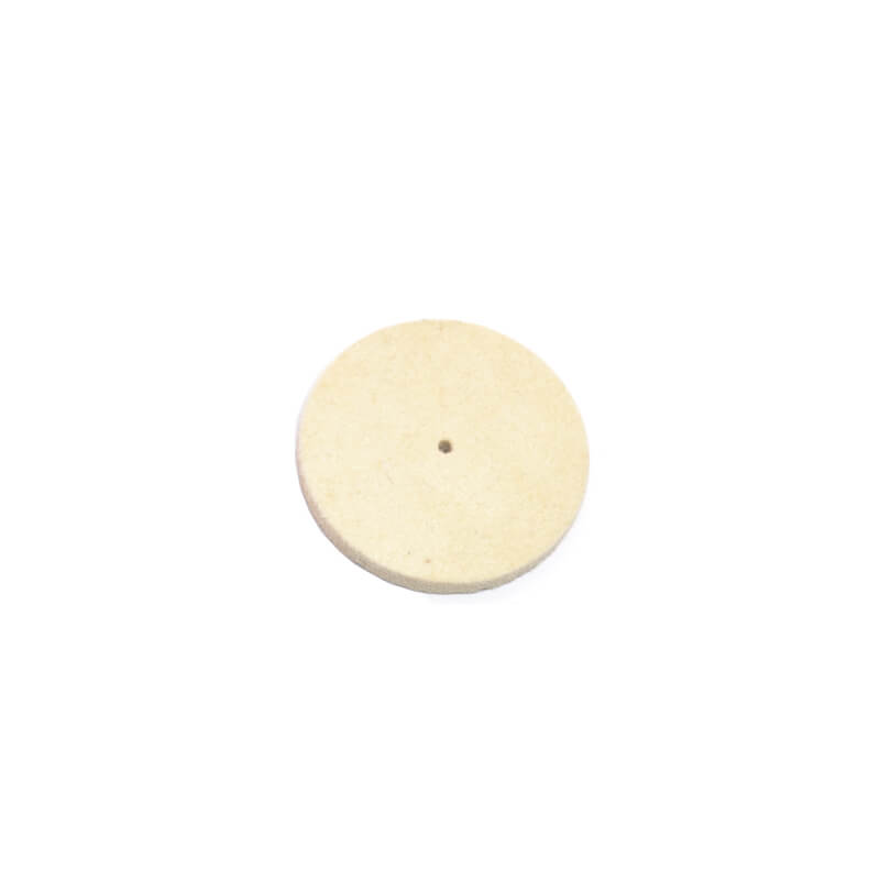 Solid Felt Wheel Buff 2-1/2" Dia. and 1/2" thickness