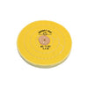 Yellow Chemkote Buff, 6 x 50 Ply, Leather Center