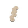Miniature Finex Muslin Buff, 1-1/2"