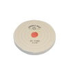 Finex Muslin Buff, 5" x 55 Ply, Combed with Shellac Center