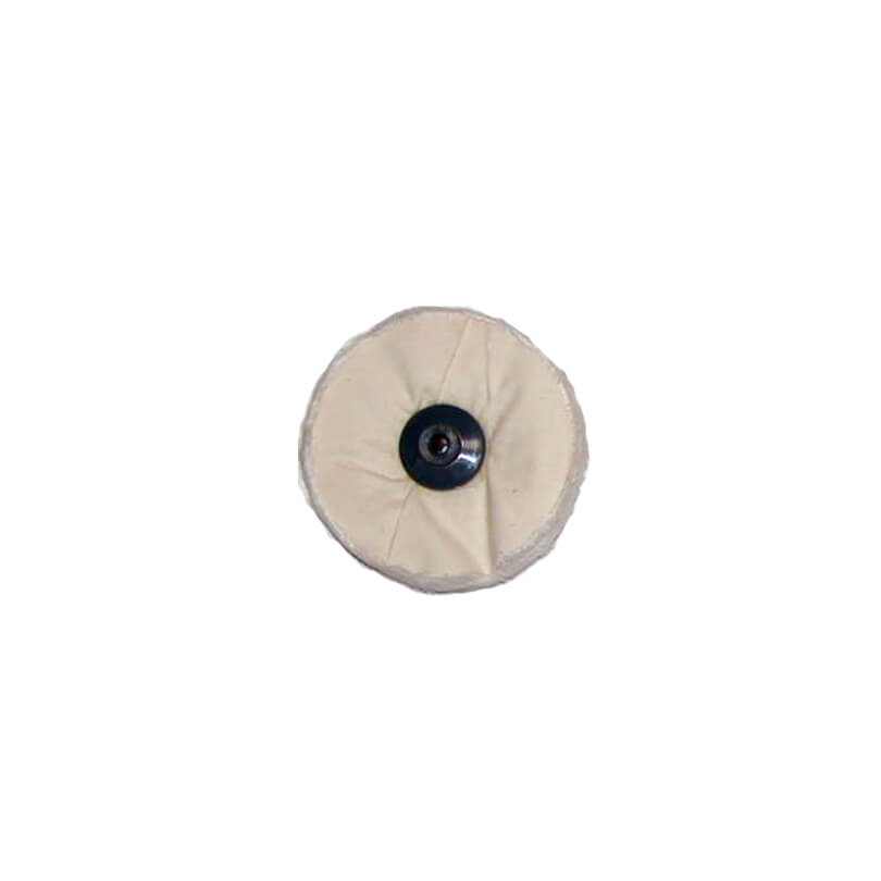 Dixcel Combed Finex Muslin Buffs with Plastic Covers