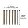 SUPER SMALL CORE DRILLS -  PACKAGE OF 10