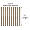 SUPER SMALL CORE DRILLS -  PACKAGE OF 10