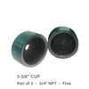 CAST IRON CUTTER CUPS: Covington