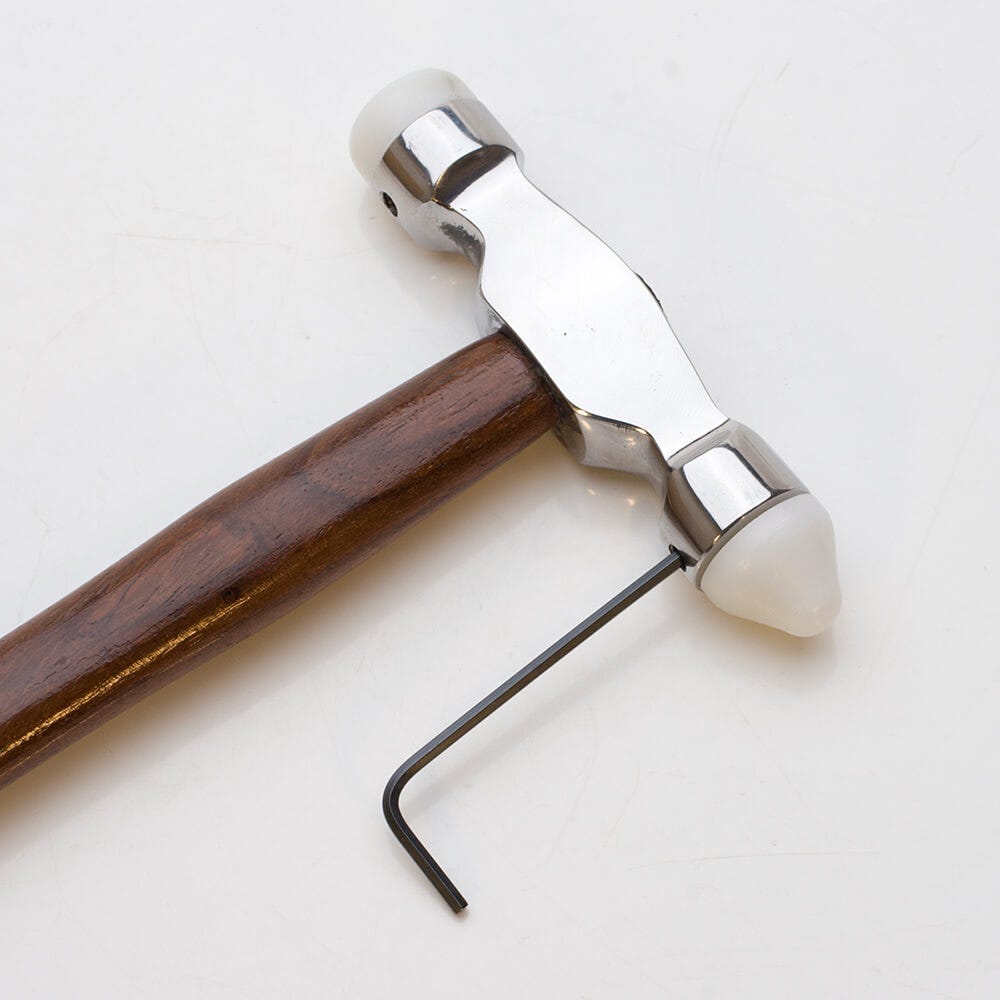 NYLON TIPPED FORMING HAMMER W/ 9 FACES