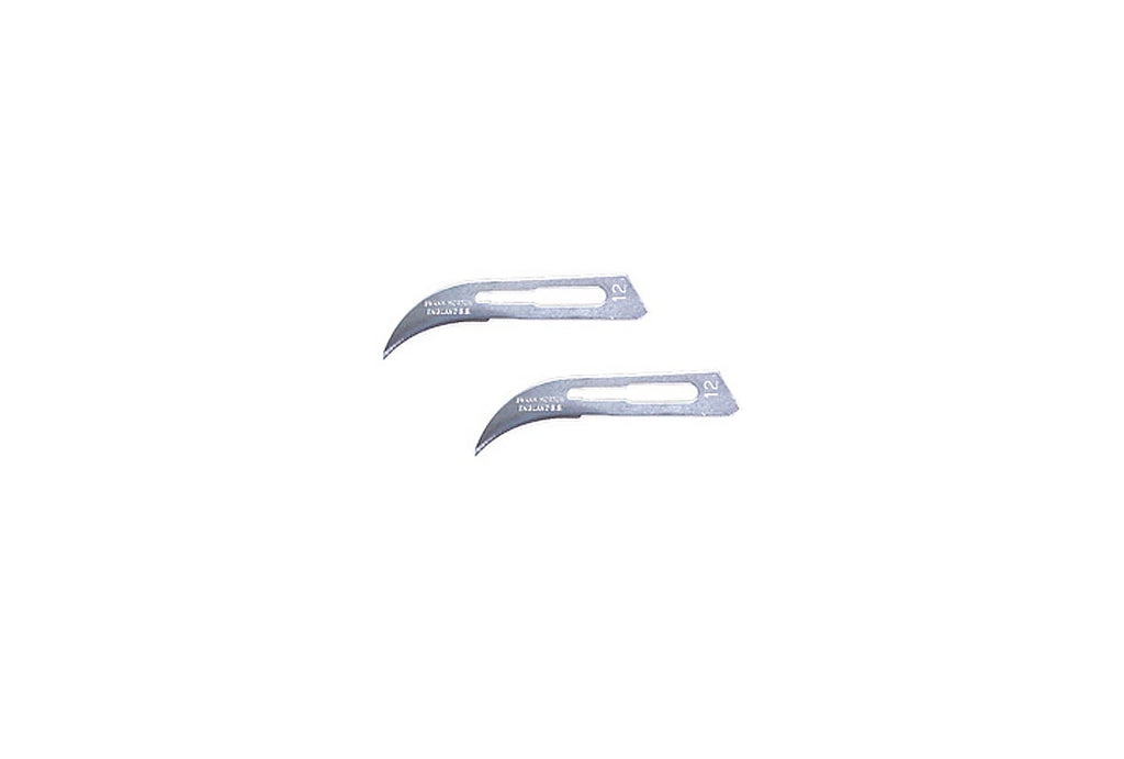 Swann-Morton Knife Blades, Curved, No. 12