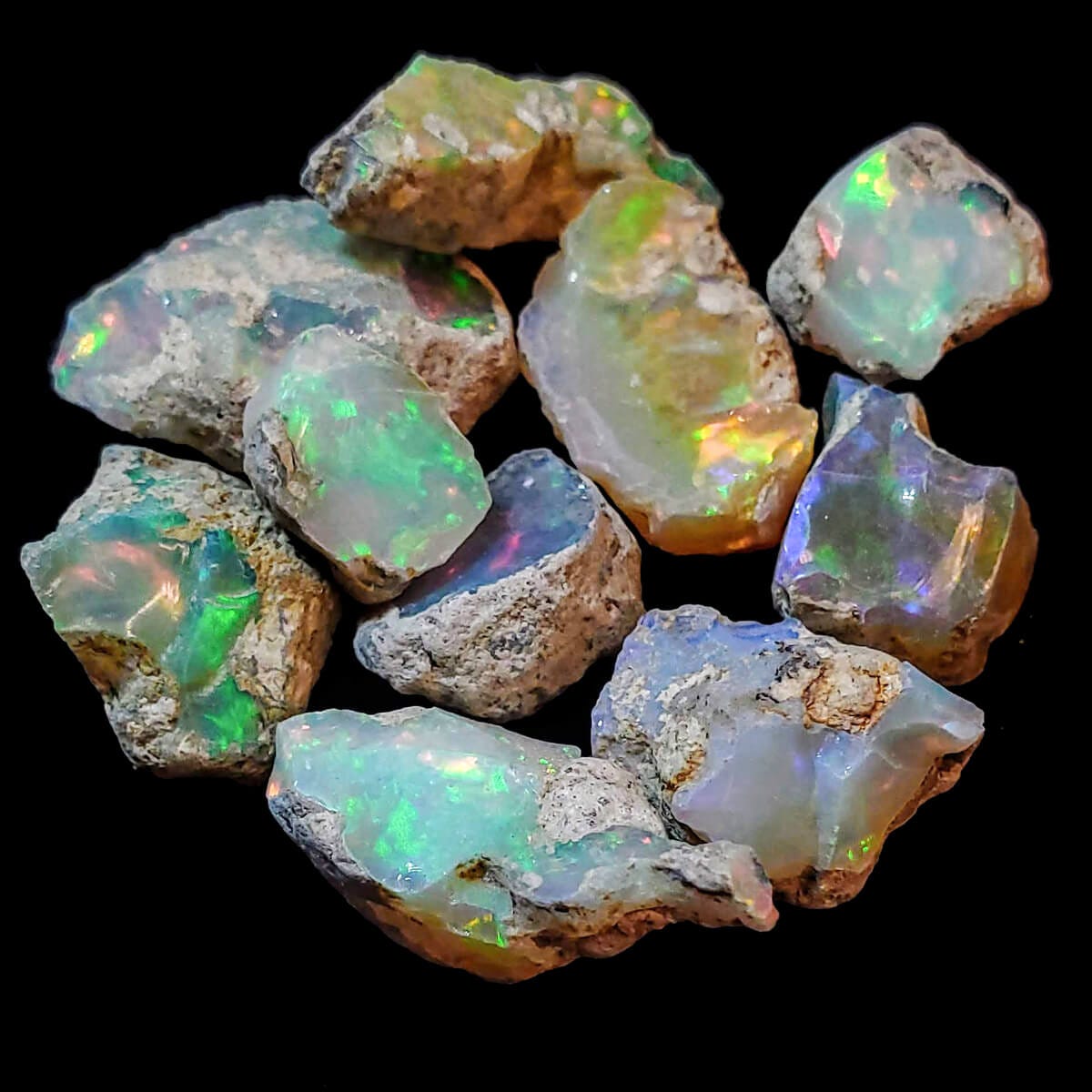 Ethiopian Opal Rough - Per Gram