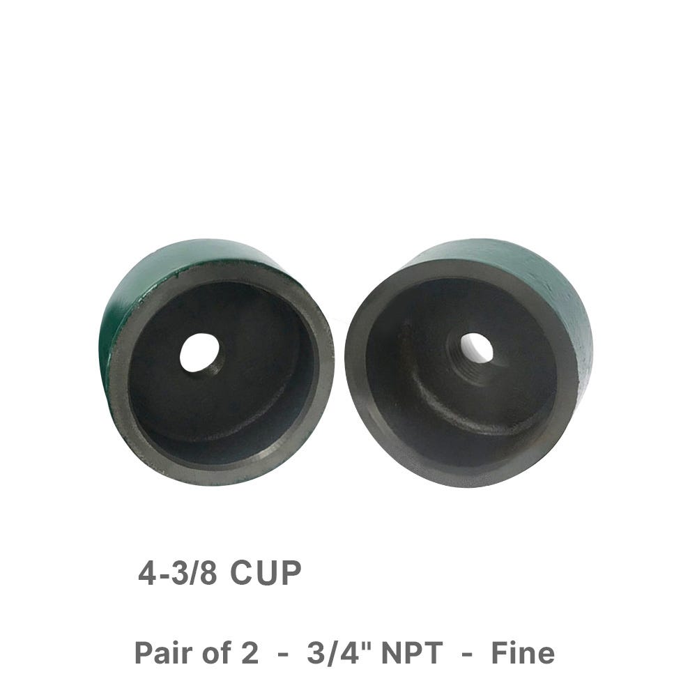 CAST IRON CUTTER CUPS: Covington