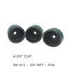 CAST IRON CUTTER CUPS: Covington