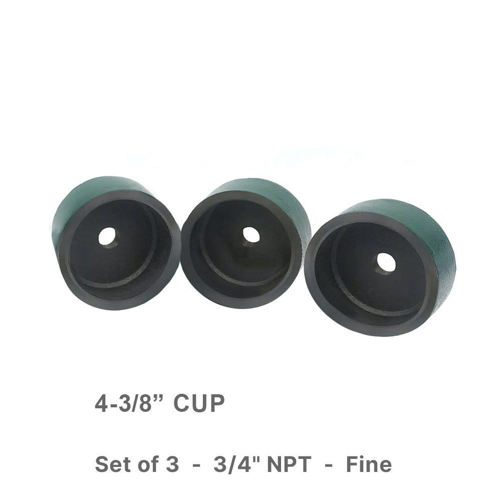 CAST IRON CUTTER CUPS: Covington