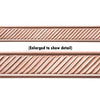 SLANT WITH BORDER COPPER PATTER WIRE, 3FT