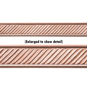 SLANT WITH BORDER COPPER PATTER WIRE, 3FT