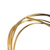 RED BRASS WIRE - SQUARE DEAD SOFT, 18GA - 25FT