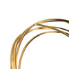 RED BRASS WIRE - SQUARE DEAD SOFT, 21GA - 25FT