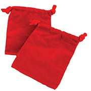 Draw String Pouches-Suedine Sacks