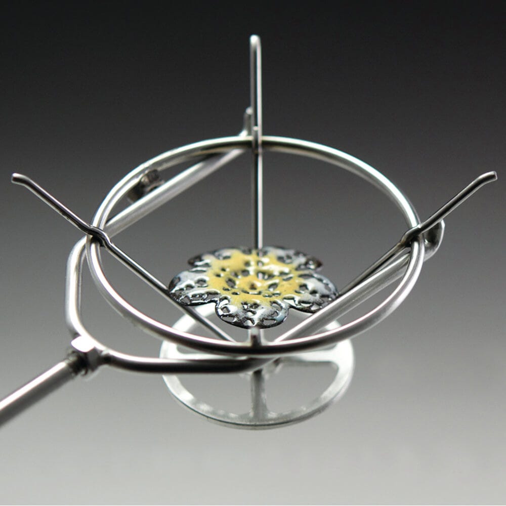 STAINLESS STEEL TORCHING BASKET FOR ENAMELING