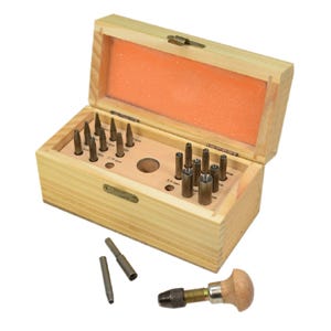 Round Bezel Setting Punch Set