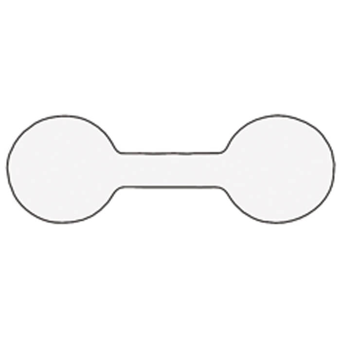 Ring Tags - Adhesive Tear Proof Tags