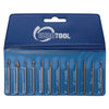 WAX/WOOD CVR BUR SET-12PC SMALL