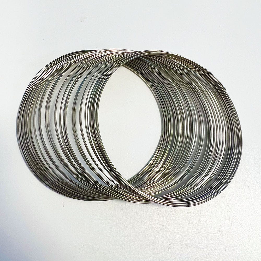 Stainless Steel Memory Wire - XL Bracelet