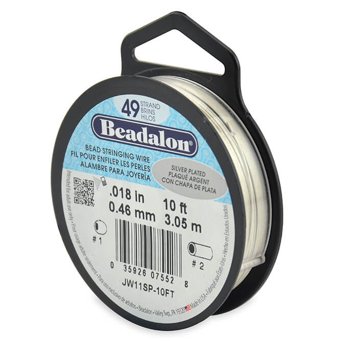 Beadalon 49 - Silver Plate
