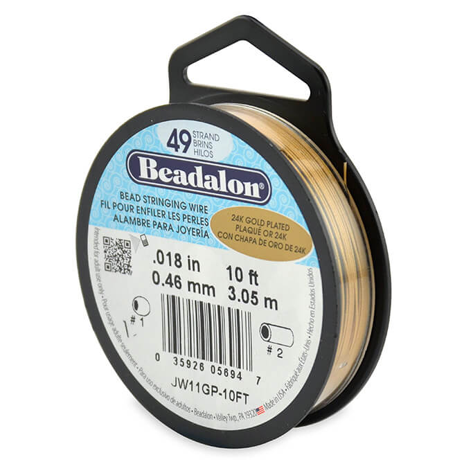 Beadalon 49 - 24k Gold Plated