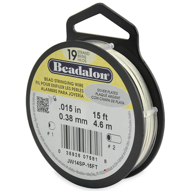 Beadalon 19 - Silver Plated