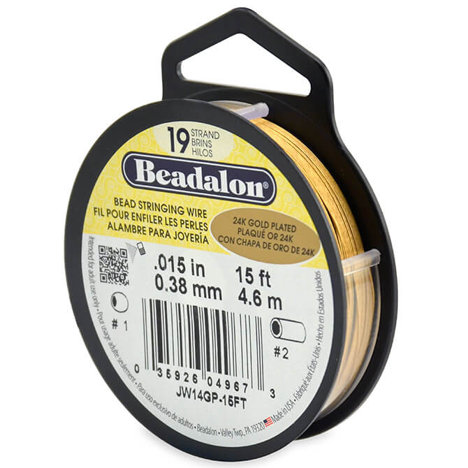 Beadalon 19 -  24k Gold Plated EXCLUSIVE
