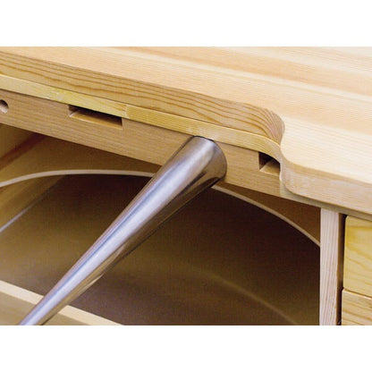HANDS FREE HOOP MANDREL W/ ATTACHABLE THREADED ROD