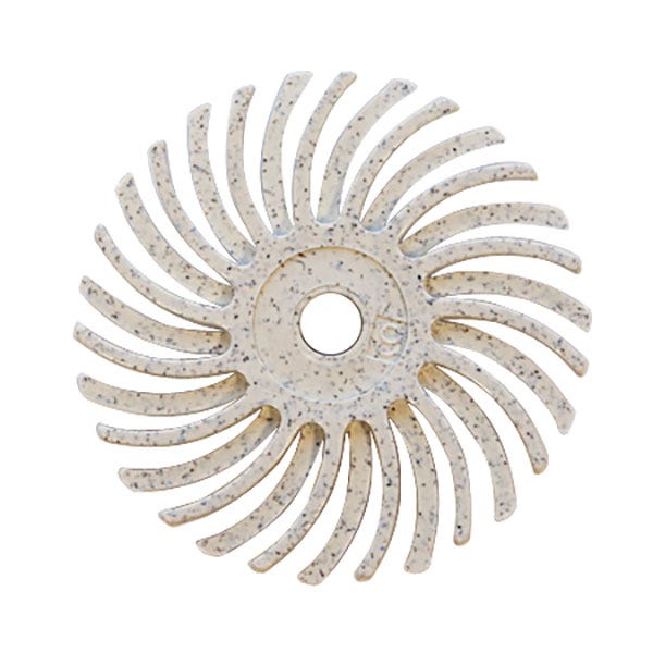 3m radial bristle discs 3/4", 120g (white)
