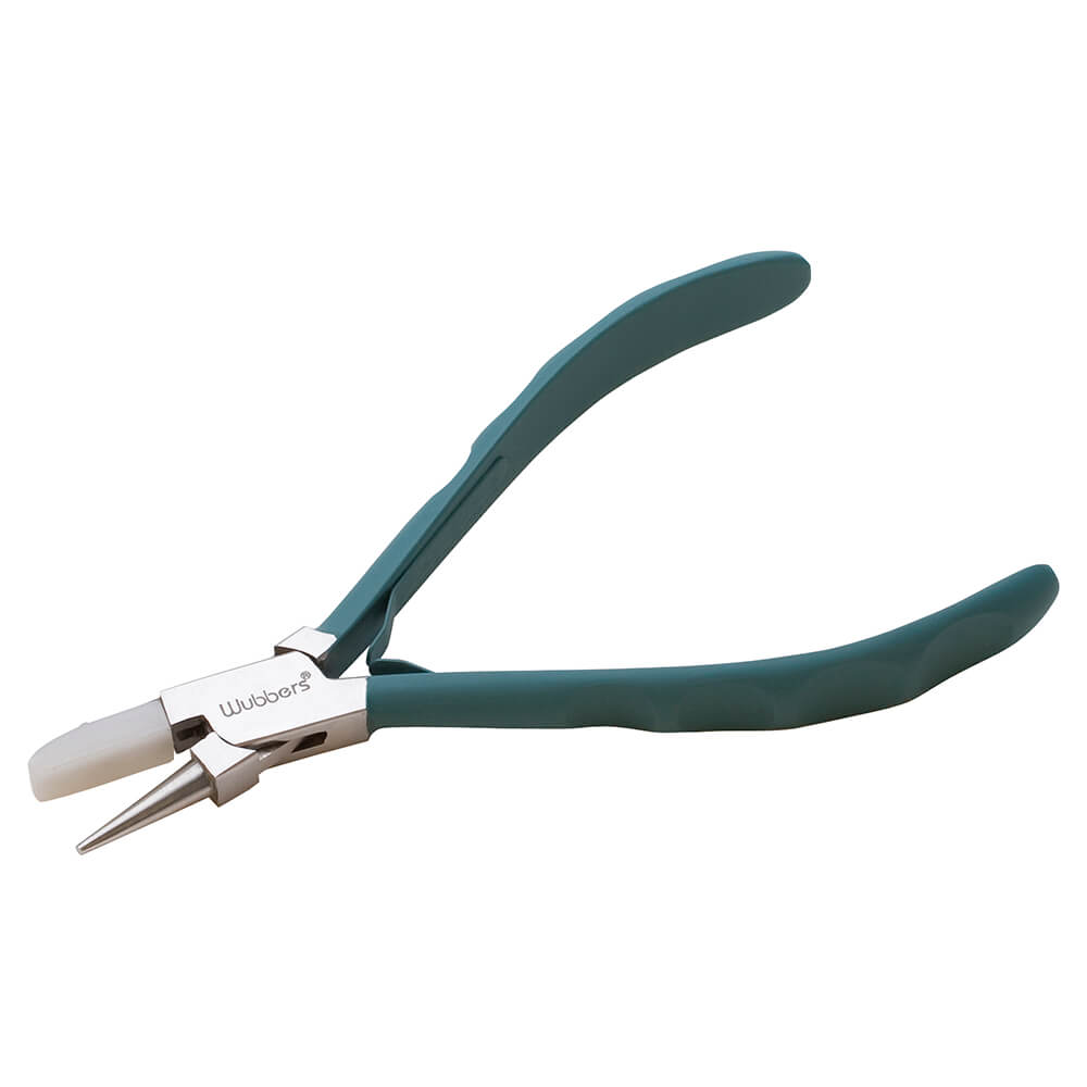 WUBBERS PROLINE NYLON PLIERS - FLAT, METAL ROUND