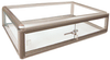 Glass Countertop Aluminum Display Case