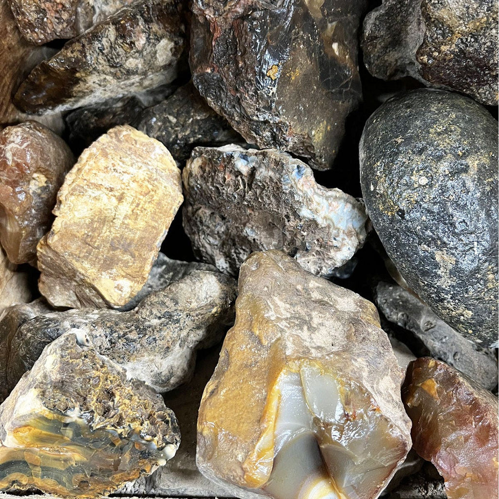 Brazilian Agate Rough - Medium