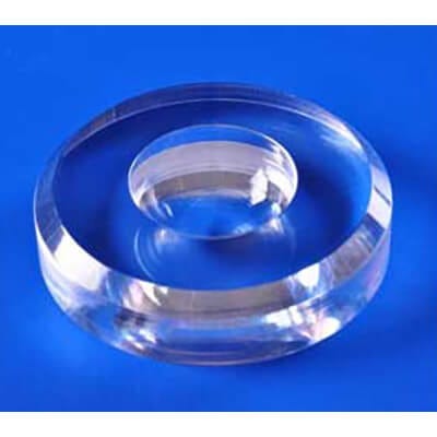 Acrylic Round Dimple Display 3"