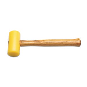 YELLOW PLASTIC MALLET 1 1/2"