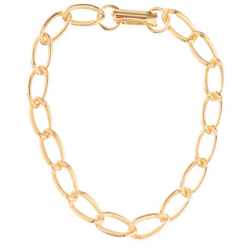 Pattern Link Bracelet
