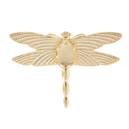 Dragon Fly Brooch 8x6mm