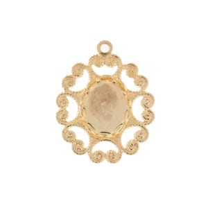 Scroll Design Pendant
