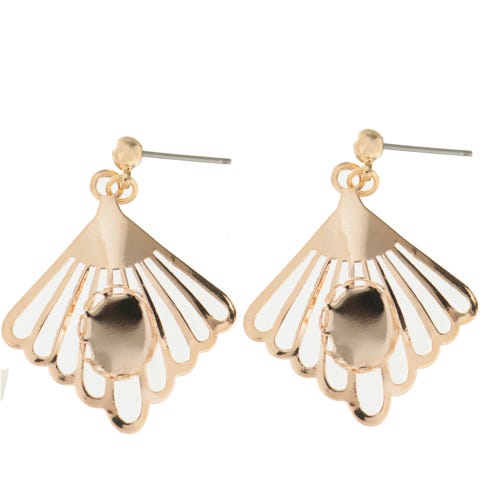 Earring Shell Style 8x10mm