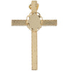 Bezel Lace Edge Cross - 10x8mm