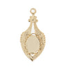 Drop Pendant 10x8mm Bezel Edge