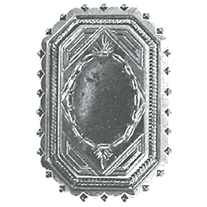 Bezel Edge Bola Slide 18x13mm