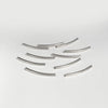Curved Tubes - Hollow Spacers for beading