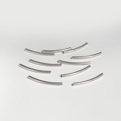 Curved Tubes - Hollow Spacers for beading